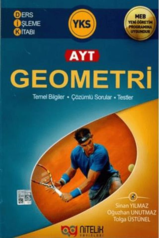 Nitelik YKS AYT Geometri Ders İşleme Kitabı | Nitelik Yayınları (Ciltsiz)