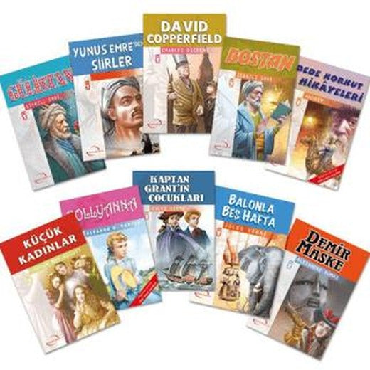 Dünya Klasiklererinden Seçmeler Set (10 Kitap) | Timaş Çocuk (Ciltsiz)