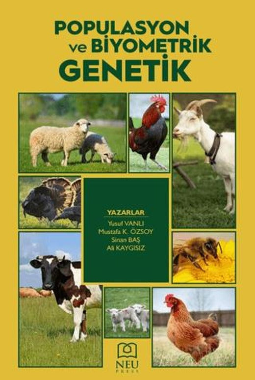 Popülasyon ve Biyometrik Genetik | Necmettin Erbakan Üniversitesi Yayınları (Ciltsiz)