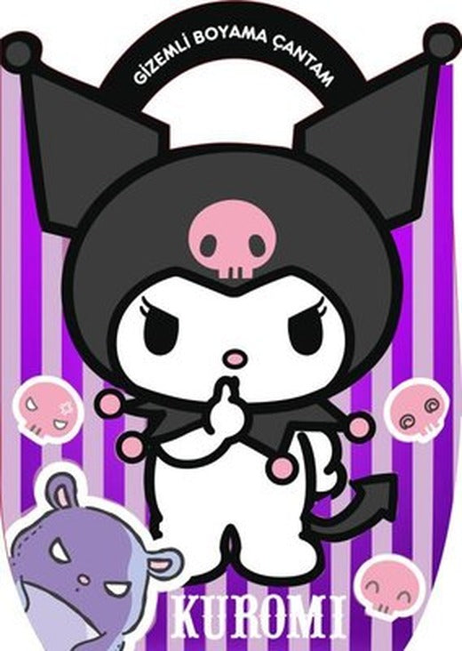 Kuromi - Gizemli Boyama Çantam | Doğan Çocuk (İnce Kapak)