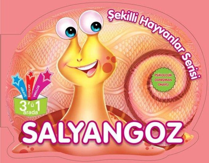 Şekilli Hayvanlar - Salyangoz | Parıltı Yayınları (İnce Kapak)