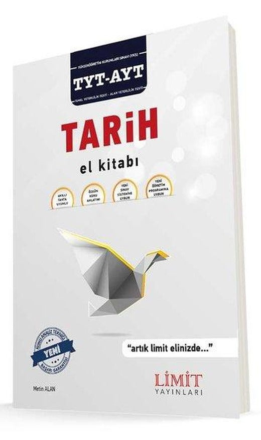 TYT AYT Tarih El Kitabı | Limit Yayınları (İnce Kapak)