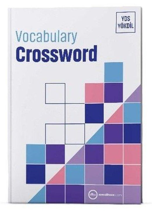 Vocabulary Crossword - İngilizce Kelime Bulmacası | Remzi Hoca Yayınları (İnce Kapak)