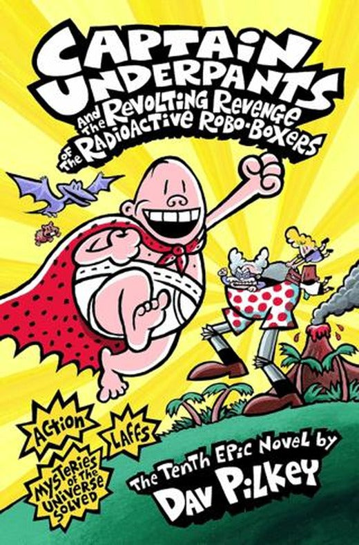 Captain Underpants and the Revolting Revenge of the Radioactive Robo-Boxers | Scholastic (Ciltsiz)