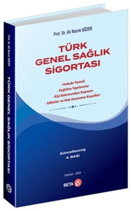 Türk Genel Sağlık Sigortası | Beta Yayınevi (Ciltsiz)