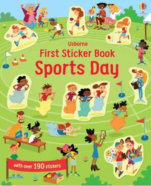 First Sticker Book Sports Day: 1 | Usborne (Ciltsiz)
