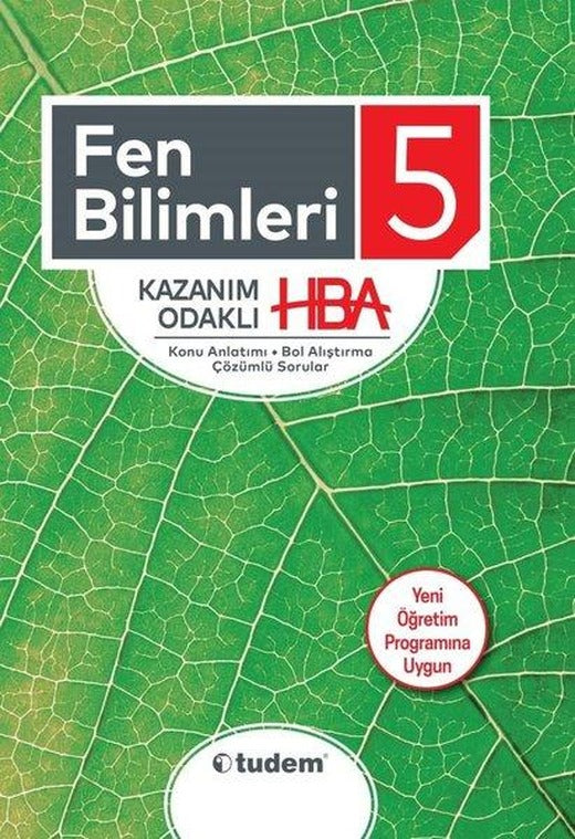 5.Sınıf Fen Bilimleri Kazanım Odaklı Hepsi Bir Arada | Tudem Yayınları - Ders Kitapları (İnce Kapak)