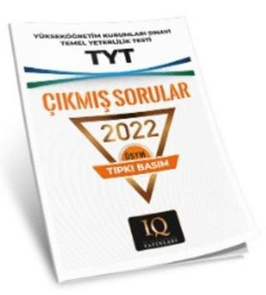 ÖSYM Çıkmış Sorular - TYT 2022 | IQ Yayınları (Ciltsiz)