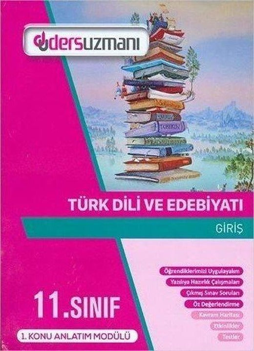 11.Sınıf Türk Dili ve Edebiyatı Konu Anlatım Modülleri | Ders Uzmanı Yayınları (İnce Kapak)
