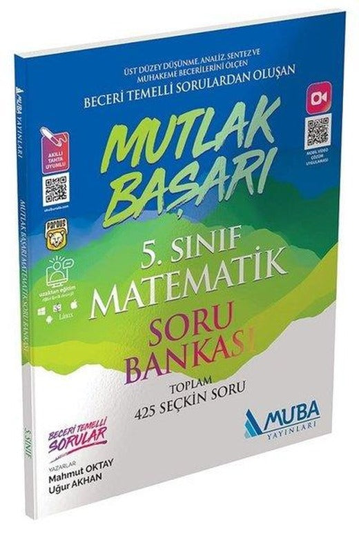 5.Sınıf Mutlak Başarı Matematik Soru Bankası | Muba Yayınları (İnce Kapak)