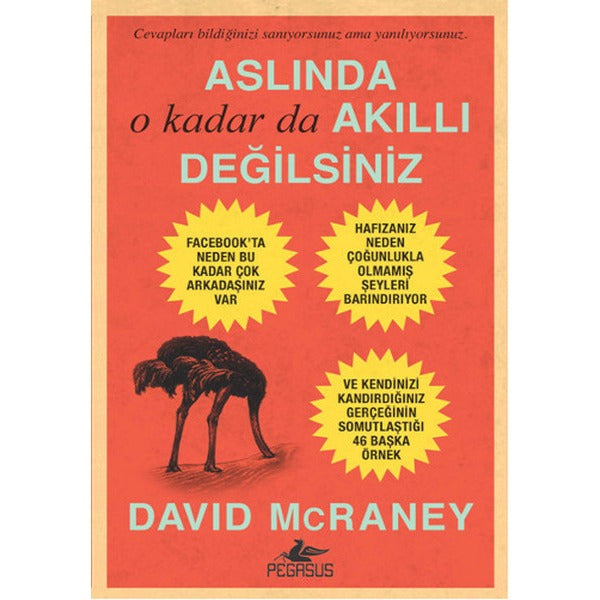 Aslında O Kadar Da Akıllı Değilsiniz | Pegasus (İnce Kapak)