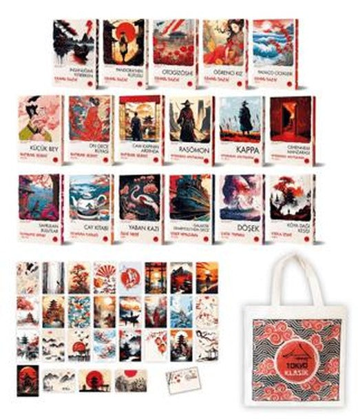 Japon Klasikleri Seti (17 Kitap Takım) | Tokyo Manga (Ciltsiz)