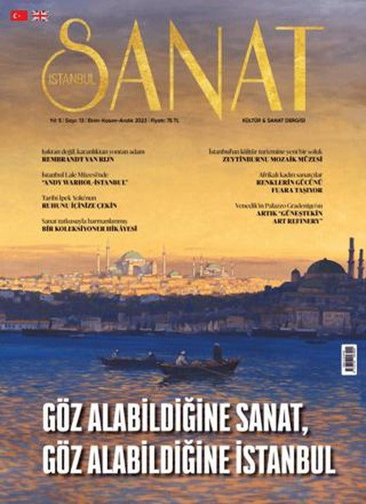 İstanbul Sanat Dergisi Sayı: 13 Ekim-Kasım-Aralık 2023 | İstanbul Sanat Dergisi Yayınları (Ciltsiz)