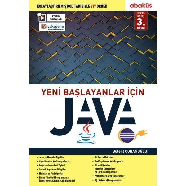 Yeni Başlayanlar için Java | Abaküs Kitap (İnce Kapak)