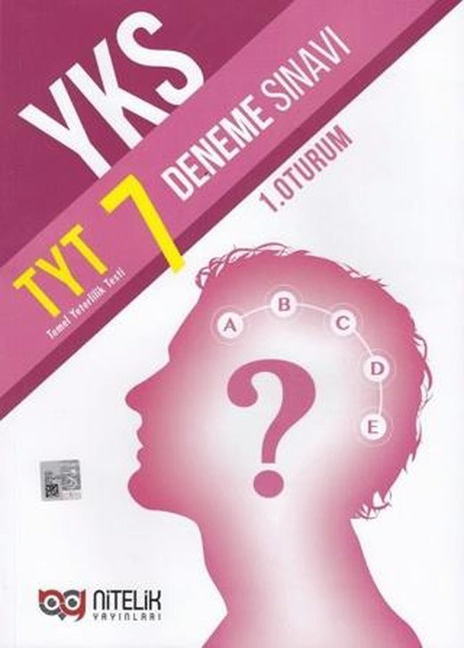 Nitelik YKS TYT 7 Deneme Sınavı (1.Oturum) | Nitelik Yayınları (Ciltsiz)