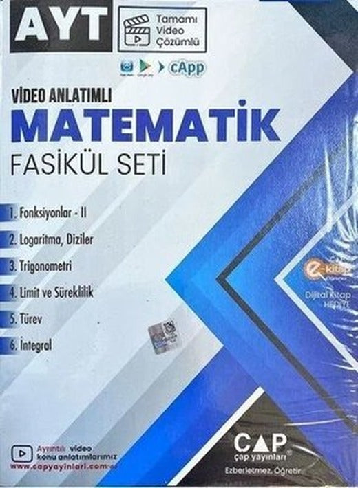 AYT Matematik Set | Çap Yayınları (İnce Kapak)