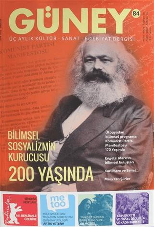 Güney Dergisi Sayı: 84 Nisan - Mayıs - Haziran 2018 | Güney Dergisi (Ciltsiz)