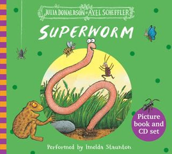 Superworm Book and CD | Scholastic (Ciltsiz)