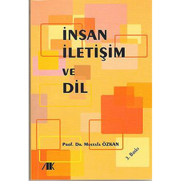 İnsan İletişim ve Dil | Akademik Kitaplar (Ciltsiz)
