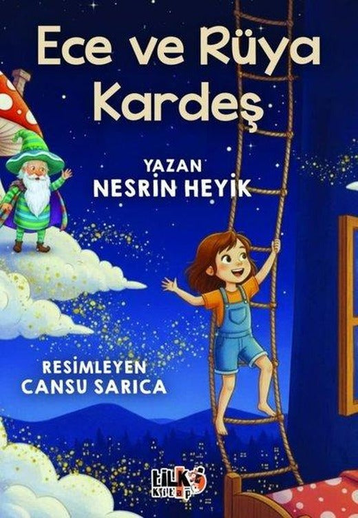 Ece ve Rüya Kardeş | Tilki Kitap (İnce Kapak)