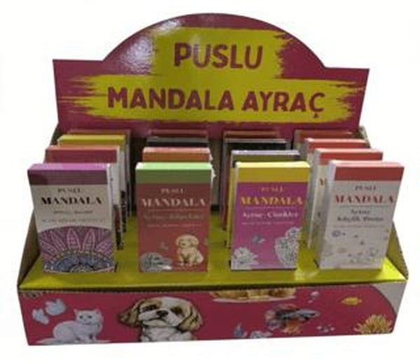 Puslu Mandala Ayraç - Yetişkin Set | Puslu Yayıncılık (Ciltsiz)