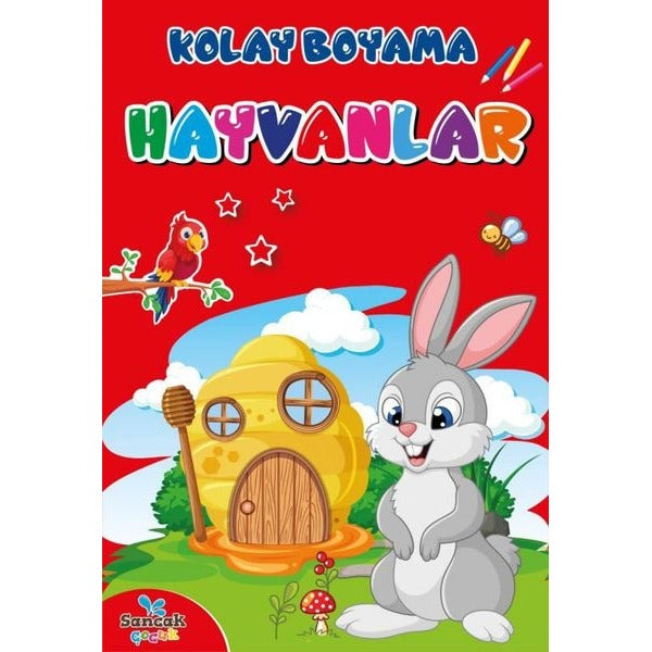 Şirin Boyama - Hayvanlar | Boyama Zamanı (Ciltsiz)