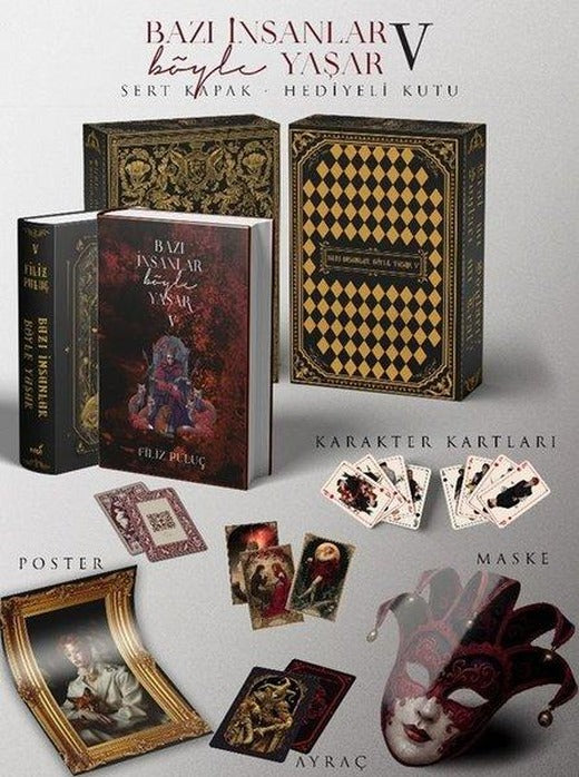 Bazı İnsanlar Böyle Yaşar 5 Seti - Hediyeli Kutulu | İndigo Kitap (Ciltli)