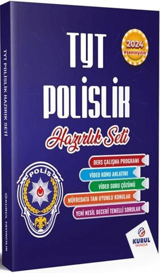 TYT Polislik PMYO Tüm Dersler Konu Anlatımlı Hazırlık Seti