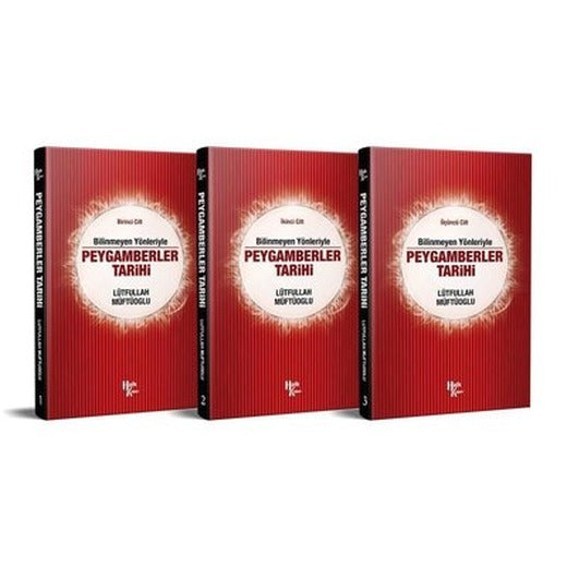 Peygamberler Tarihi Seti - 3 Kitap Takım | Halk Kitabevi