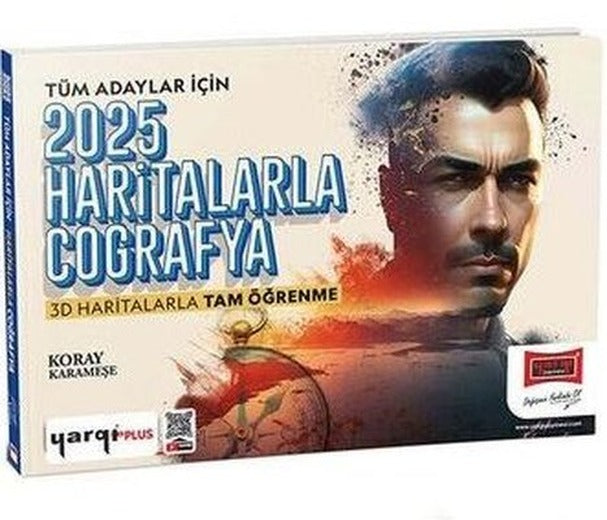 2025 KPSS Tüm Adaylar İçin Haritalarla Coğrafya | Yargı Yayınları (İnce Kapak)