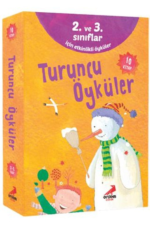 Turuncu Öyküler (10 Kitap Takım) | Erdem Çocuk (Ciltsiz)