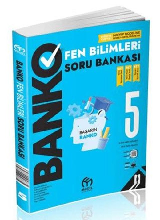 5. Sınıf Banko Fen Bilimleri Soru Bankası | Model Eğitim Yayıncılık (Ciltsiz)