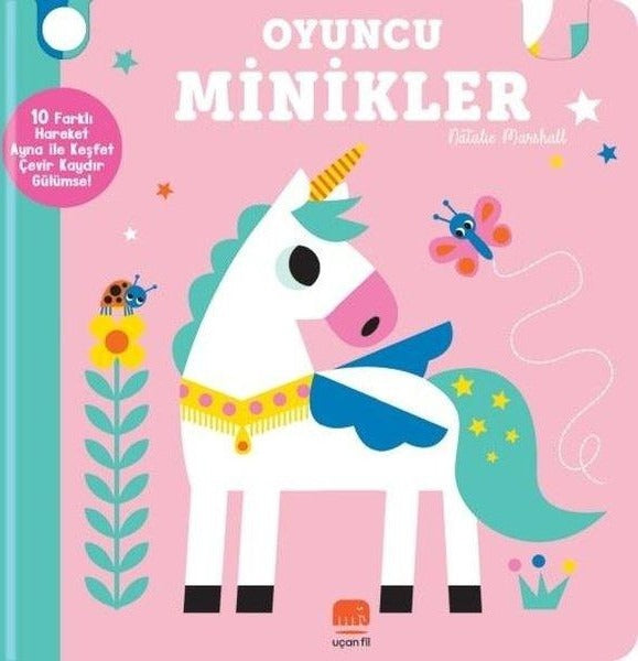 Oyuncu Minikler - Kaydır ve Gülümse | Uçan Fil (Ciltli)