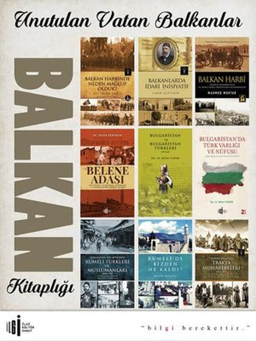 Balkan Kitaplığı Seti - 9 Kitap Takım | İlgi Kültür Yayınları
