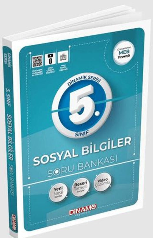 5. Sınıf Sosyal Bilgiler Soru Bankası | Dinamo Yayınları (Ciltsiz)