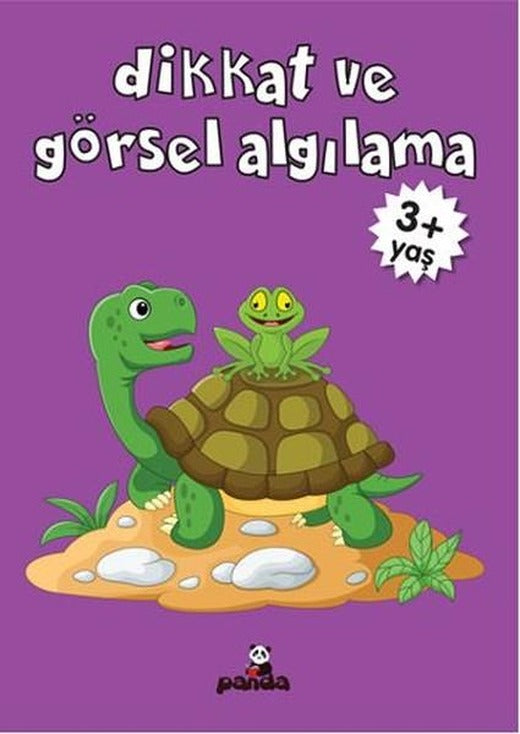 Dikkat ve Görsel Algılama +3 Yaş | Panda (İnce Kapak)