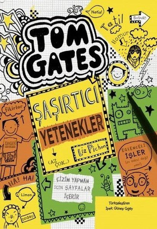 Tom Gates - Şaşırtıcı Yetenekler | Tudem Yayınları (Ciltli)