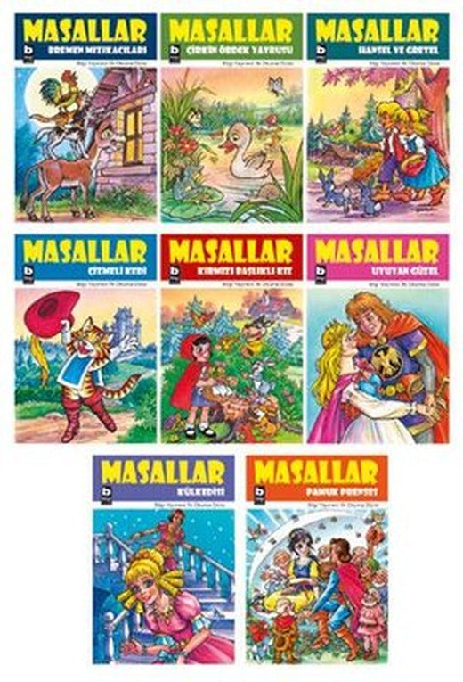 Masallar-8 Kitap Takım | Bilgi Yayınevi