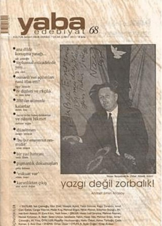 Yaba Edebiyat Dergisi Sayı: 68 | Yaba Dergisi Yayınları (Ciltsiz)