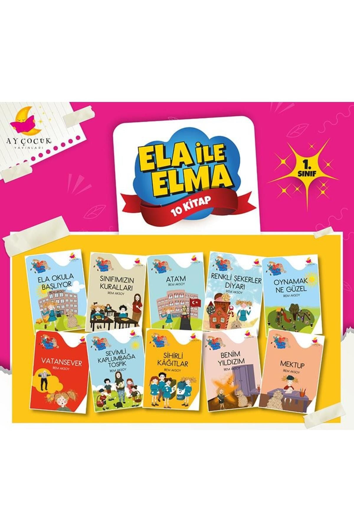 Ela ile Elma Hikaye Seti