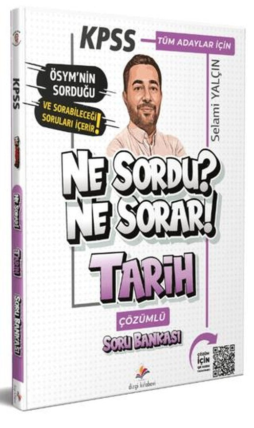 2026 Ne Sordu Ne Sorar Tüm Adaylar İçin KPSS Tarih PDF Çözümlü Soru Bankası | Dizgi Kitap (Ciltsiz)