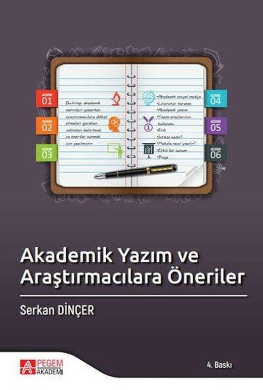 Akademik Yazım ve Araştırmacılara Öneriler | Pegem Akademi Yayıncılık (İnce Kapak)