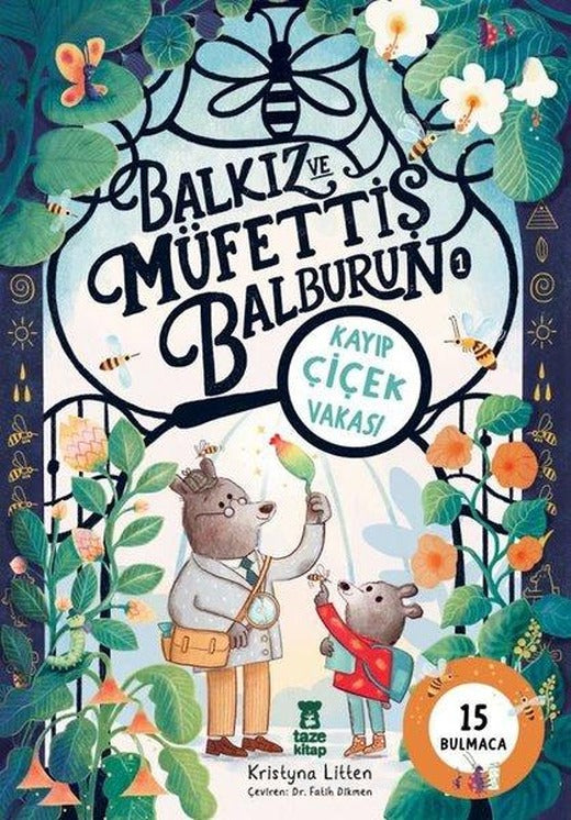 Balkız ve Müfettiş Balburun 1 - Kayıp Çiçek Vakası | Taze Kitap (Ciltli)