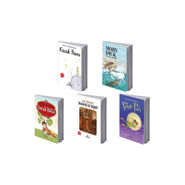 10-14 Yaş Dünya Klasikleri Seti - 5 Kitap Takım | Yeti Kitap (İnce Kapak)