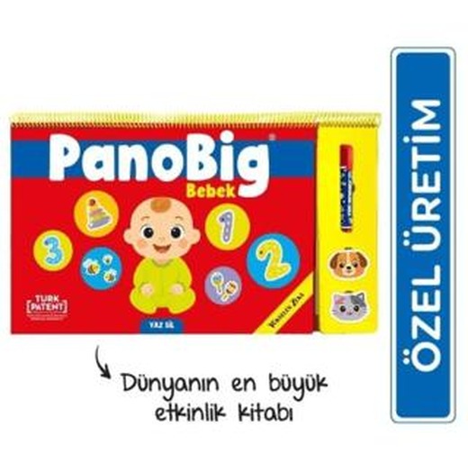 Panobig Bebek - Dünyanın En Büyük Etkinlik Kitabı | Yükselen Zeka Yayınları (Ciltsiz)