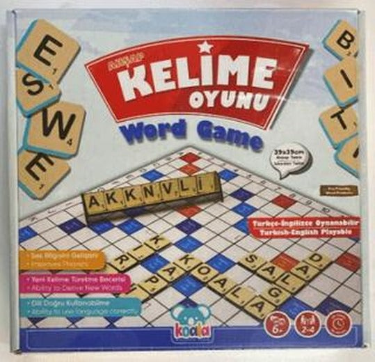Kelime Oyunu Ahşap | Aklımda Zeka Oyunları