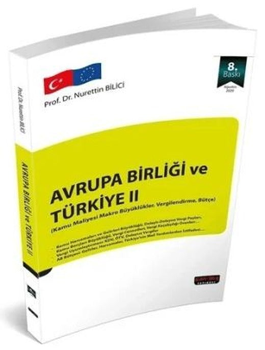 Avrupa Birliği ve Türkiye 2 | Savaş Yayınevi (Ciltsiz)