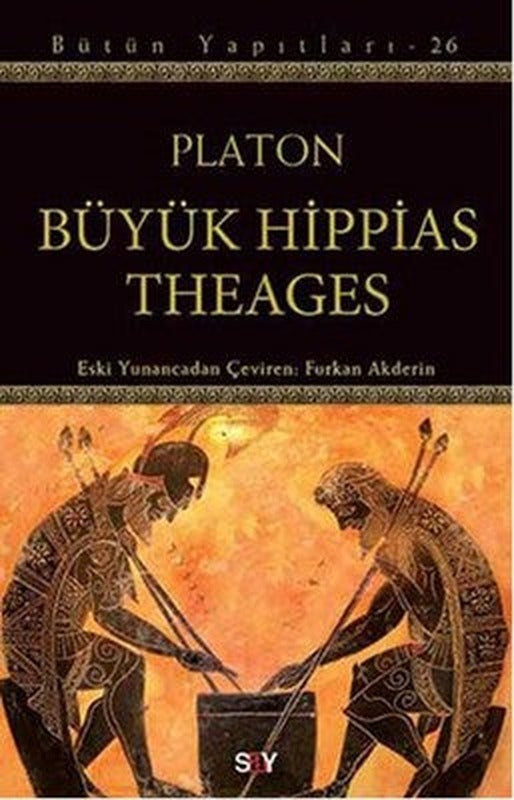Büyük Hippias Theages | Say Yayınları