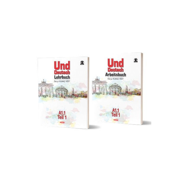Almanca Und Deutsch Lehrbuch A1.1 Teil 1 and Arbeitsbuch A1.1 Teil 1 Kurmay ELT Yayınları