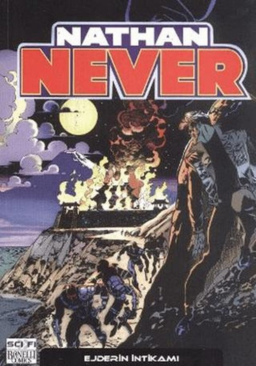 Nathan Never Serisi 4  - Ejderin İntikamı | Çizgi Düşler Yayınevi (Ciltsiz)